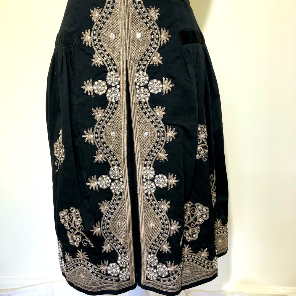 Embellished Midi Skirt